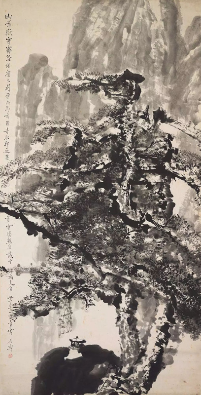 中國嘉德2017秋拍精品預(yù)覽 | 華山真豪杰，皓雪騰熱血 | 石魯致馬良《山岳雪霽圖》