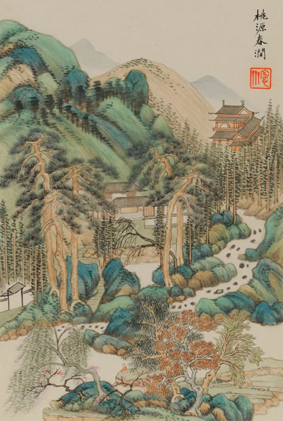 中國嘉德2018春拍精品導(dǎo)覽 | 潤聚金碧氣，清無沙土痕 ——吳大澂《山水》《花卉》冊(cè)