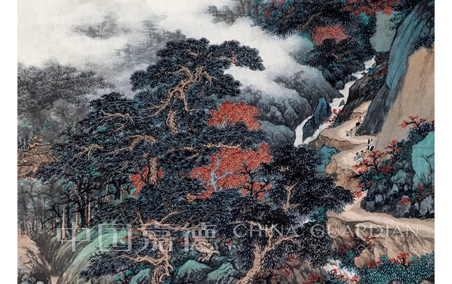 中國嘉德2019春拍精品導覽 | “南畫正脈”與吳湖帆《董北苑秋嶺橫云》