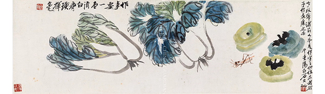 中國嘉德2019春拍精品導(dǎo)覽 | 五侯鯖 千腋裘——齊白石、張大千、黃賓虹等《壬午集畫卷》