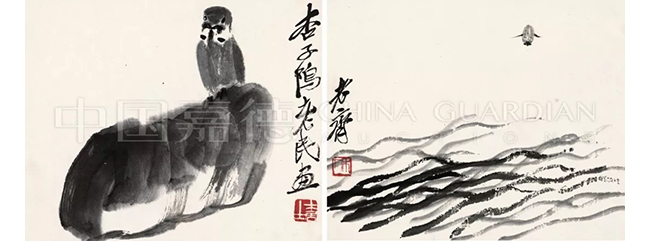 中國(guó)嘉德2019春拍精品導(dǎo)覽 | 寶姬存玩——齊白石致胡寶珠墨筆花鳥(niǎo)冊(cè)