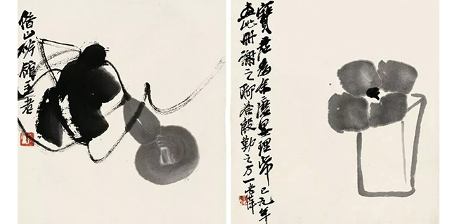 中國(guó)嘉德2019春拍精品導(dǎo)覽 | 寶姬存玩——齊白石致胡寶珠墨筆花鳥(niǎo)冊(cè)