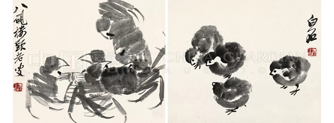 中國(guó)嘉德2019春拍精品導(dǎo)覽 | 寶姬存玩——齊白石致胡寶珠墨筆花鳥(niǎo)冊(cè)