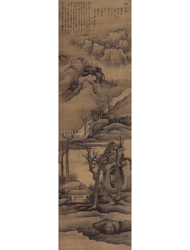 中國(guó)嘉德2019秋拍 |  大觀古書畫夜場(chǎng)之明末清初的中國(guó)書畫