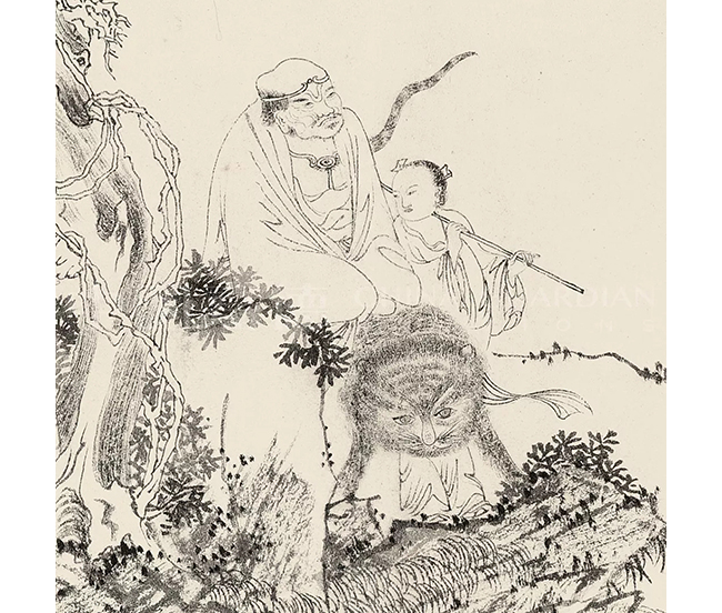 中國(guó)嘉德2019秋拍 |  羲皇遠(yuǎn)接梵隆筆 腕底白描寫神佛—溥儒《十八羅漢卷》