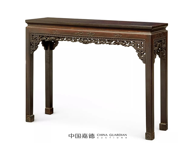 中國(guó)嘉德2019秋拍 |  乾隆器作 《清雋明朗——明清古典家具精品》專場(chǎng)擷珍