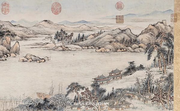 中國嘉德2018秋拍精品導(dǎo)覽 | 詞臣筆墨，名士情懷——錢維城畫《富春秋色卷》賞析