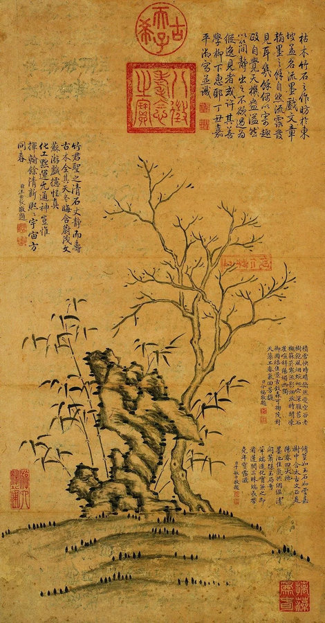 【嘉德春拍】偶以寄趣，天機(jī)盎溢——乾隆《瓶荷盆菊?qǐng)D》探究